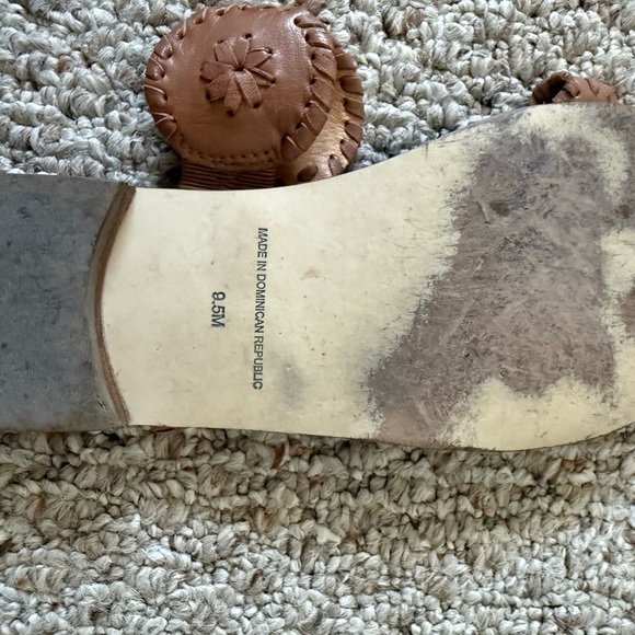 Jack Rogers Tan Leather Sandals - Picture 3 of 3